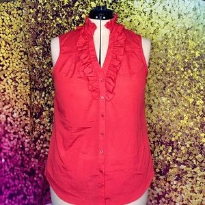 New York & Company Sleeveless Blouse - Size L